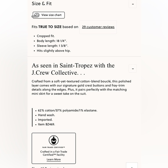 J crew Textured vest in fine bouclé NWT SZ L - Picture 3 of 12